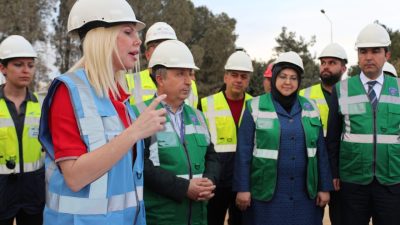 Akdeniz Üniversitesi (AÜ) Rektörü Prof. Dr. Özlenen Özkan,, yapımı devam