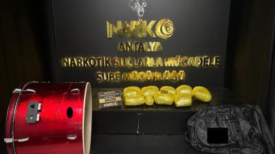  ANTALYA'da, son 1 haftada narkotik suçlara yönelik operasyonlarda toplam 25