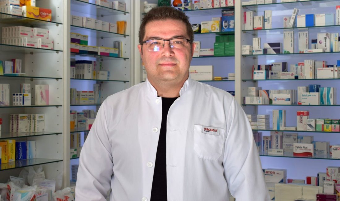 ECZACILAR Odası Antalya Şube Başkanı İsmail Erçin, eczacıların hastaların ilaç