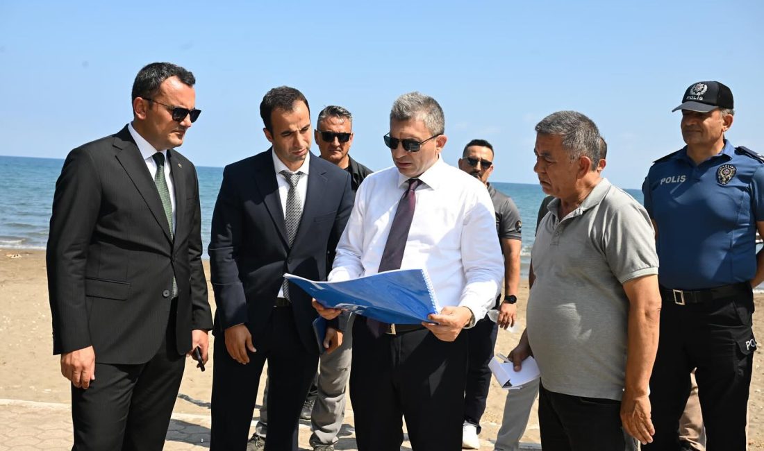 Antalya Valisi Hulusi Şahin, Finike ilçesine gerçekleştirdiği ziyaret kapsamında yapımı